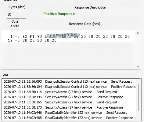UDS diagnostic panel workflow 5