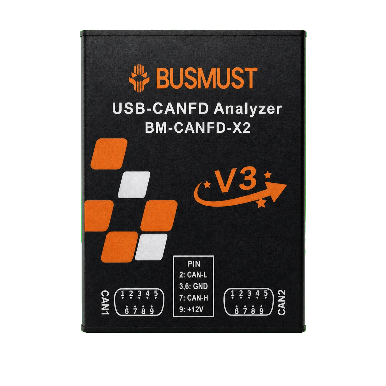 第三代 BM-CANFD-X2 双通道分析仪