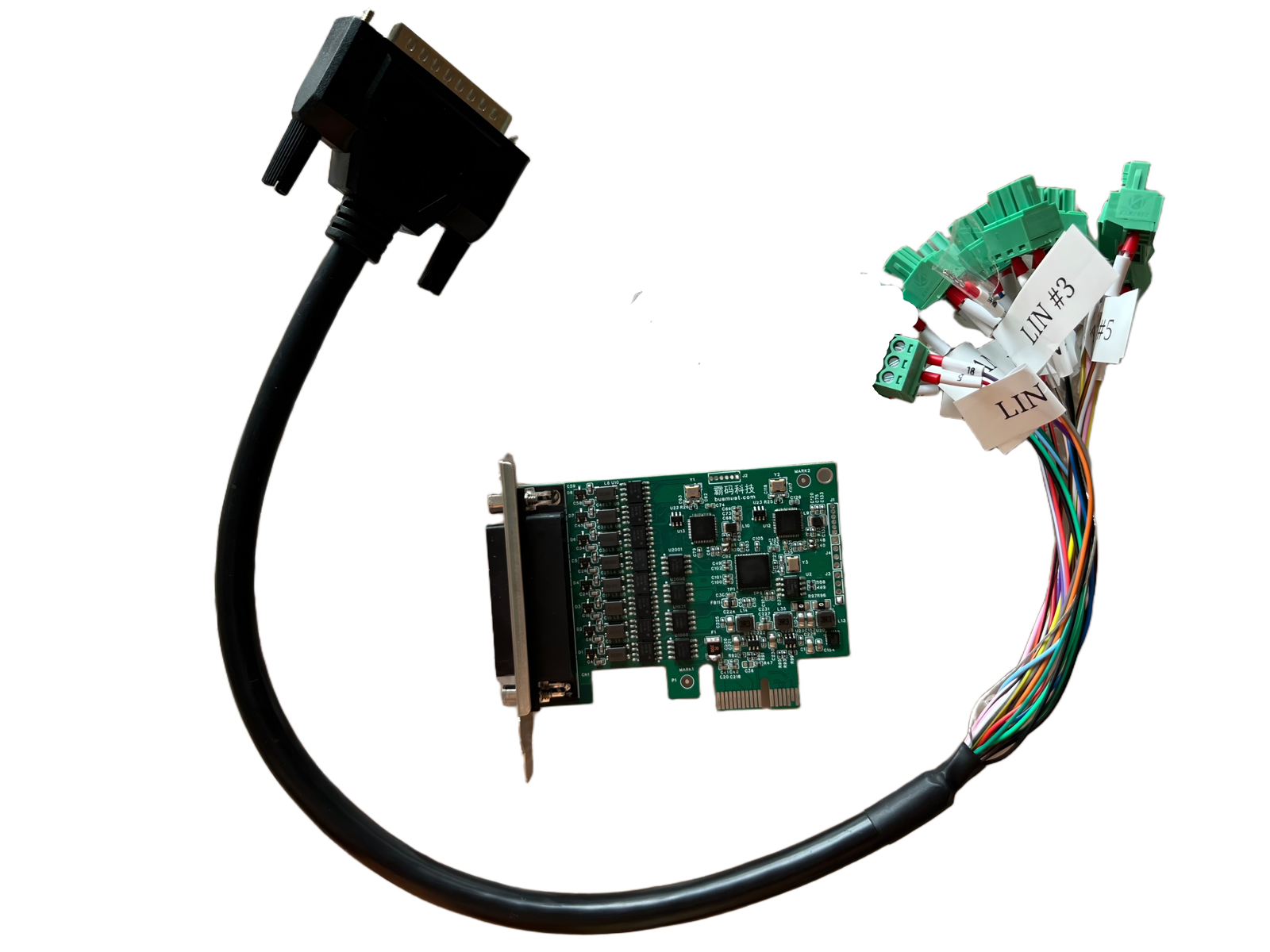 BM-PCIE-X8 板卡、线束与端子套件